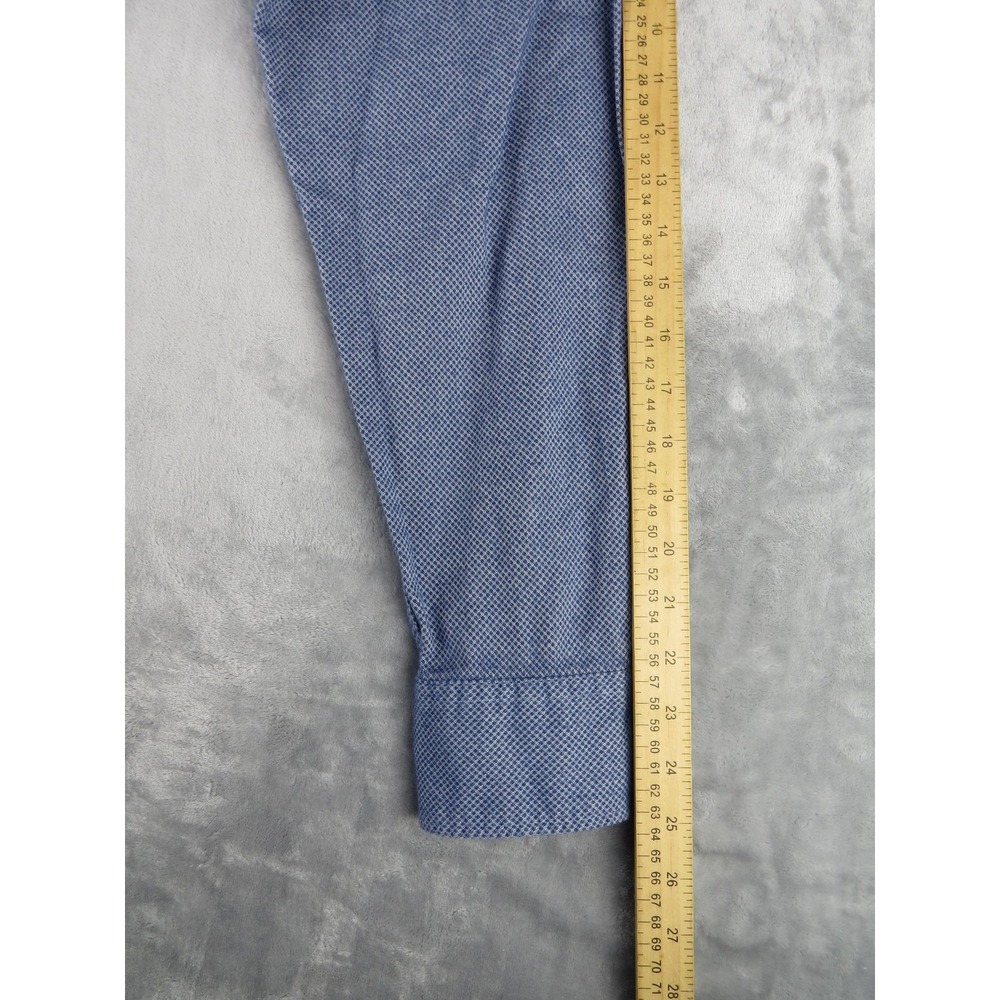 Charles Tyrwhitt Shirt Mens Medium Classic Fit Button Down Long‎ Sleeve Dress - Picture 7 of 8